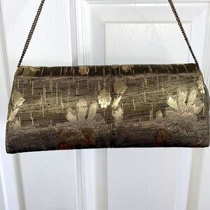 New Bueno 2 in 1 Clutch:Crossbody Satin Evening Shiny Bag
